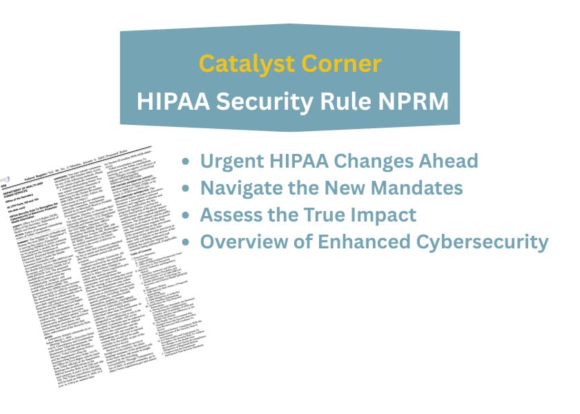 Clearly, the rise in the number, extent, and direct and indirect cost impact of healthcare data breaches is of great concern. Safeguarding identifiable protected health information (PHI), both on paper and in electronic forms, is one of the grounding concepts behind the Health Insurance Portability and Accountability Act (HIPAA). In response to these growing concerns and the rise in healthcare data breaches, the Office for Civil Rights (OCR) at the U.S. Department of Health and Human Services (HHS) issued a Notice of Proposed Rulemaking (NPRM) to modify the “HIPAA Security Rule To Strengthen the Cybersecurity of Electronic Protected Health Information” (ePHI). OCR administers and enforces the security rule. The rule establishes national standards for the protection of individuals’ ePHI by covered entities (health plans, healthcare clearinghouses, and most healthcare providers) and their business associates. The NPRM may be found here: The proposed changes to the security rule are far reaching, impacting every entity in healthcare. They create new definitions and added requirements for both covered entities (CEs) and business associates (BAs). The proposed timeframes are considered unrealistic by many in the pharmacy and healthcare community, as are the estimated costs to comply with the recommended changes. Some highlights of the proposal include: