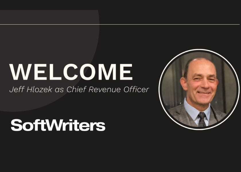 SoftWriters Welcomes Jeff Hlozek as Chief Revenue Officer
