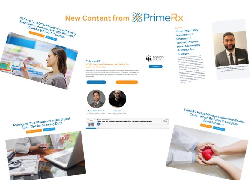 Navigating Tariff Uncertainty, Protecting Data, Reducing Abandonment, & Boosting OTC with PrimeRx