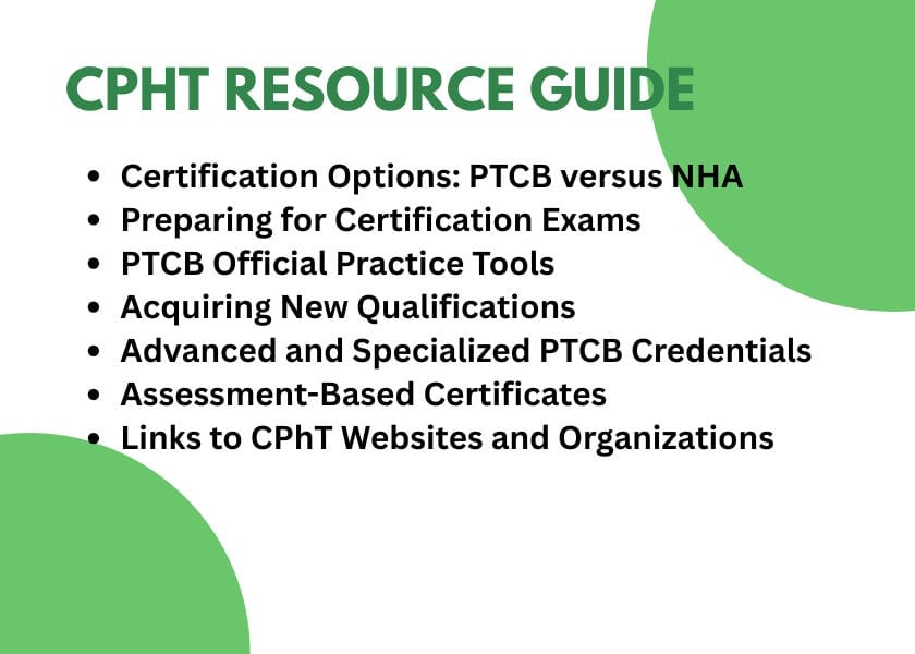 CPhT Resources for Pharmacies and Technicians