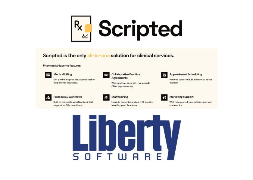 Scripted Announces First PMS Integration with Liberty RXQ