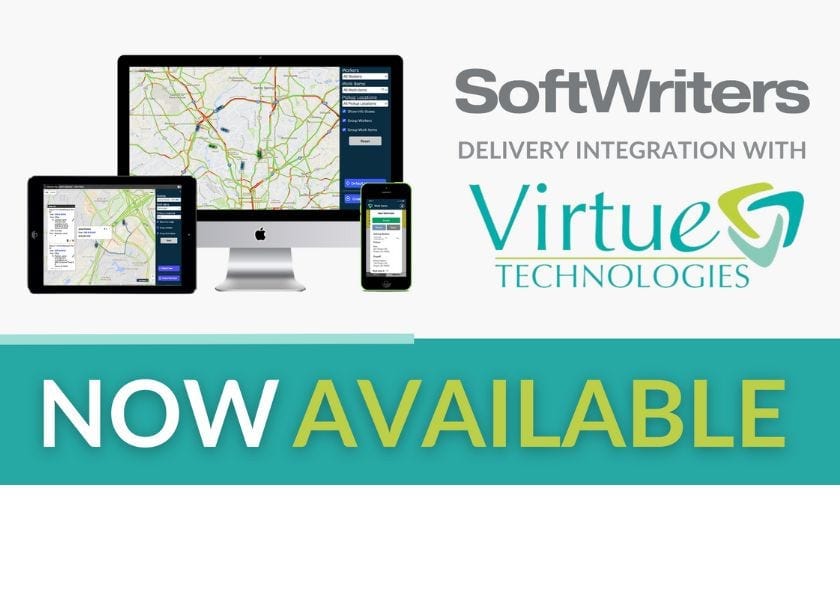 SoftWriters Announces the Availability of New Delivery Integration with VirtueTechnologies
