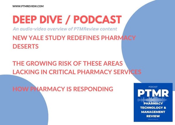 The Growing Crisis of Pharmacy Deserts: A New Metric and a Call to Action