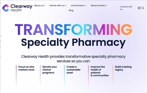Clearway Health Unveils Charter, a New Patient Management Software Solution for Specialty Pharmacy Programs